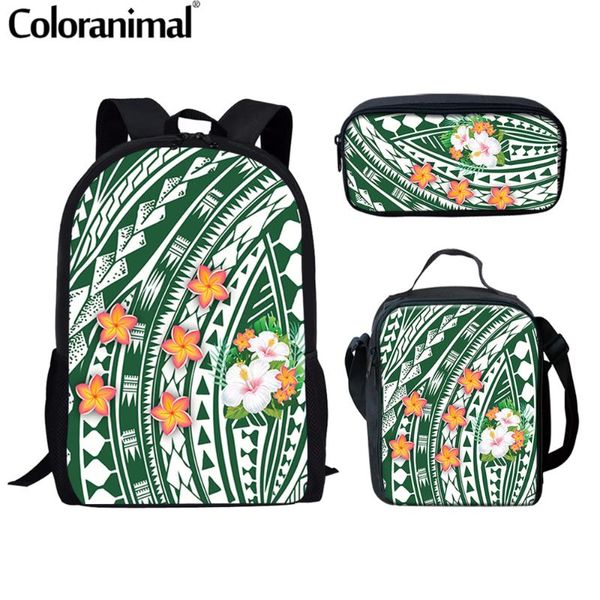 backpack coloranimal style 3pcs backpack&lunch bag&pencil bag for girls boys polynesian plumeria flower printed women men school
backpack coloranimal style 3pcs backpack&lunch bag&pencil bag for girls boys polynesian plumeria flower printed women men school