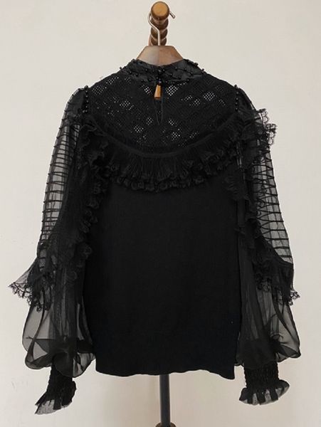 knits jumpers 2021 spring summer sweaters women ruffle lace hand made beading deco long sleeve knitted pullovers ladies, White
knits jumpers 2021 spring summer sweaters women ruffle lace hand made beading deco long sleeve knitted pullovers ladies, White