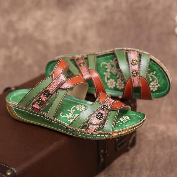 mixed color slippers bohemian shoes for women 2021 flower printing vintage pu slides ladies, Black
mixed color slippers bohemian shoes for women 2021 flower printing vintage pu slides ladies, Black