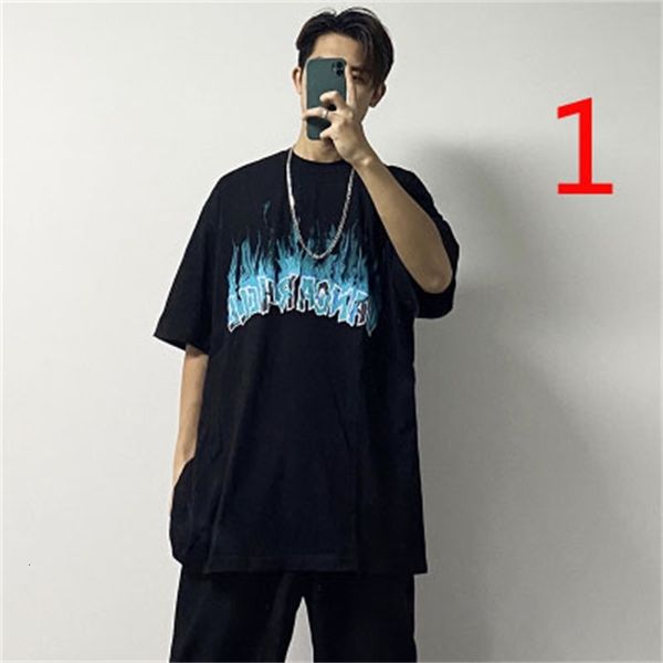 t shirts short-sleeved t-shirt men's trendy brand hong kong style harajuku bf five-point sleeve male handsome, White;black
t shirts short-sleeved t-shirt men's trendy brand hong kong style harajuku bf five-point sleeve male handsome, White;black