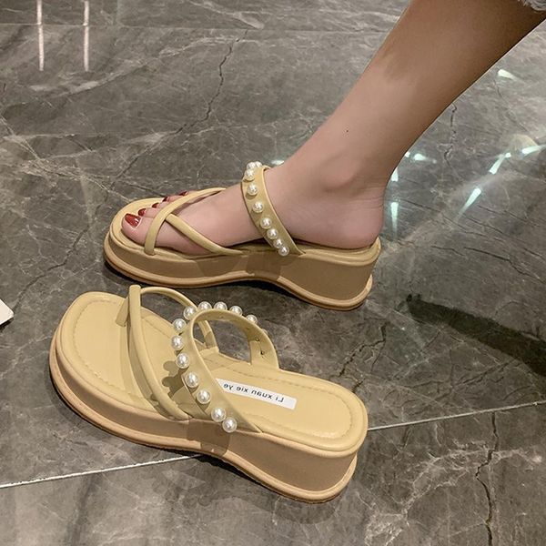 slippers house platform rubber flip flops women luxury shoes pantofle on a wedge med increased internal slides hawaiian designer, Black
slippers house platform rubber flip flops women luxury shoes pantofle on a wedge med increased internal slides hawaiian designer, Black