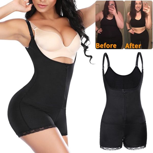 women's shapers bodysuit shapewear women full body shaper tummy control slimming sheath bulifter push up thigh underwear abdomen corset, Black;white
women's shapers bodysuit shapewear women full body shaper tummy control slimming sheath bulifter push up thigh underwear abdomen corset, Black;white
