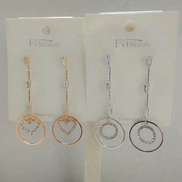 70%off new zircon korean dongdamen heart fashionable and versatile, long earrings, sterling silver s925
70%off new zircon korean dongdamen heart fashionable and versatile, long earrings, sterling silver s925