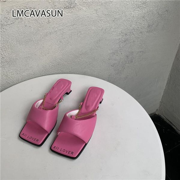 sandals lmcavasun 2021 chic chain square head thick heel mid-heel flip-flop women wear low-heel beach and slippers outside i, Black
sandals lmcavasun 2021 chic chain square head thick heel mid-heel flip-flop women wear low-heel beach and slippers outside i, Black