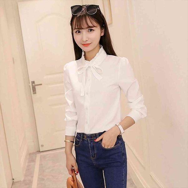 spring and elegant women blouses office slim long sleeved white plus size s 5xl l4621
spring and elegant women blouses office slim long sleeved white plus size s 5xl l4621