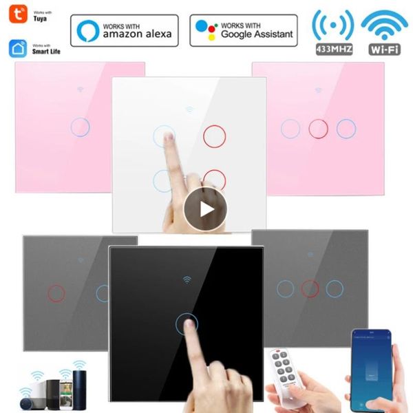 smart home control tuya wifi+433mhz touch switch light without neutral wire glass wall eu two-way 220v timer for alexa google
smart home control tuya wifi+433mhz touch switch light without neutral wire glass wall eu two-way 220v timer for alexa google