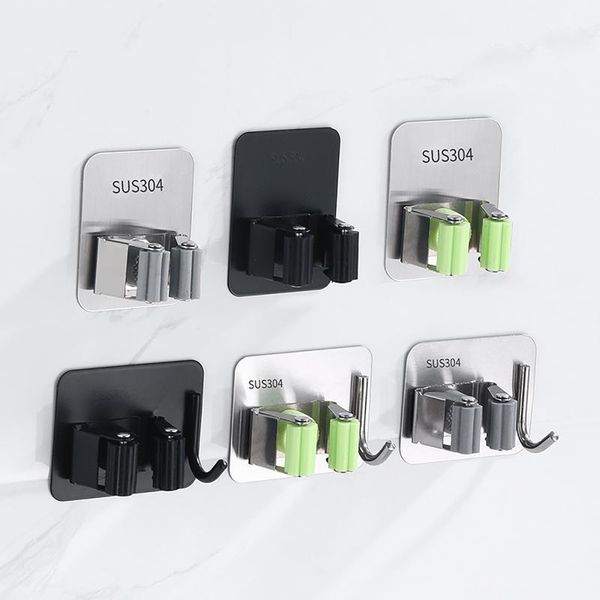 hooks & rails multi-purpose adhesive wall mounted mop organizer holder rackbrush broom hanger hook kitchen bathroom strong 1pc #2p
hooks & rails multi-purpose adhesive wall mounted mop organizer holder rackbrush broom hanger hook kitchen bathroom strong 1pc #2p