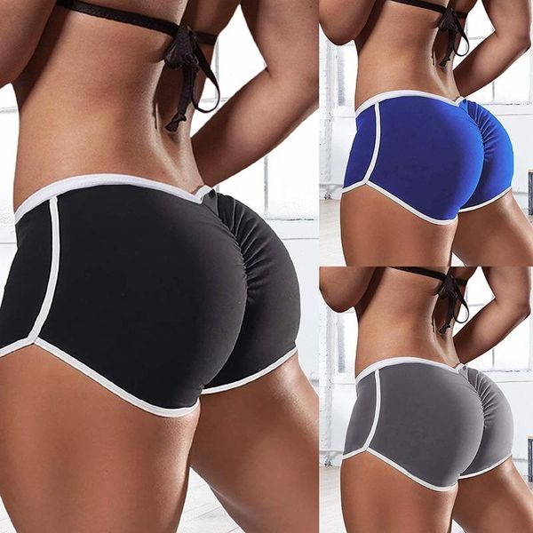 running shorts women sports summer cycling leggings high waist short pants gym girl fitness workout tights plus size s-5xl, Black;blue
running shorts women sports summer cycling leggings high waist short pants gym girl fitness workout tights plus size s-5xl, Black;blue