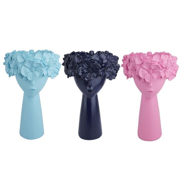 nordic resin portrait flower pot statue sculptures figure plant dried flowers crafts living room decoration vases
nordic resin portrait flower pot statue sculptures figure plant dried flowers crafts living room decoration vases