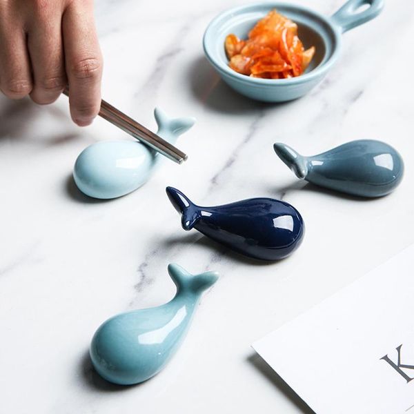 chopsticks 1pc creative cute cartoon whale shape ceramic holders fashion kitchen tableware stand
chopsticks 1pc creative cute cartoon whale shape ceramic holders fashion kitchen tableware stand