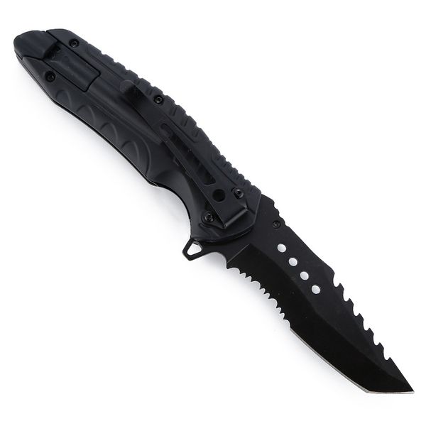 hs toos outdoor surviva foding knife with whiste haf serrated bade miitary tactica hunting knife back
hs toos outdoor surviva foding knife with whiste haf serrated bade miitary tactica hunting knife back