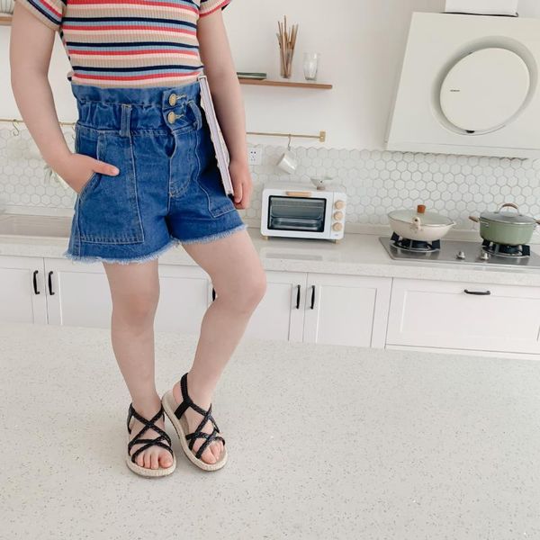shorts summer arrival korean style selling all-match cotton pure color high waist short jeans pants for cute sweet baby girls, Black
shorts summer arrival korean style selling all-match cotton pure color high waist short jeans pants for cute sweet baby girls, Black