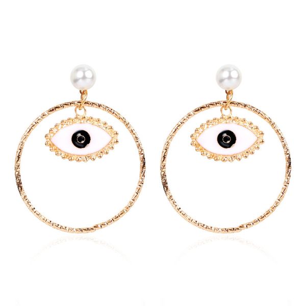 metal eye round stud earrings retro punk exaggerated fashion temperament personality trend diamon pearl dripping star earring light luxury s, Golden;silver
metal eye round stud earrings retro punk exaggerated fashion temperament personality trend diamon pearl dripping star earring light luxury s, Golden;silver