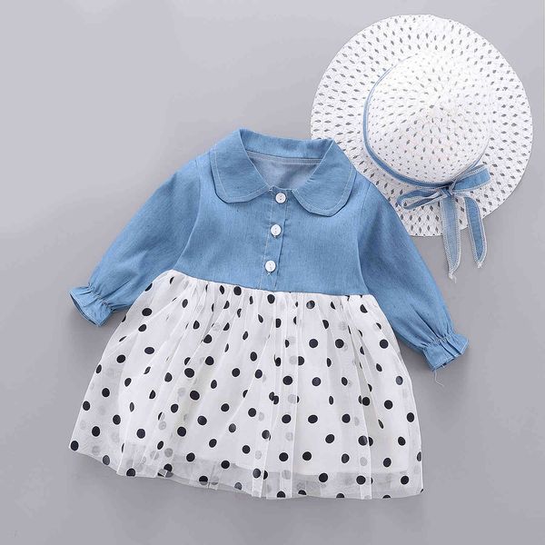 clothing sets dress spring autumn mesh stitching polka dot pattern baby girl clothes for girls toddlers mjyf, White
clothing sets dress spring autumn mesh stitching polka dot pattern baby girl clothes for girls toddlers mjyf, White