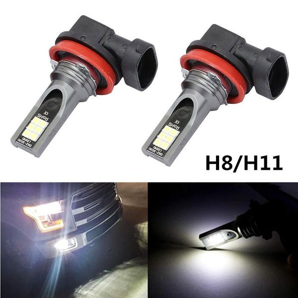 car headlights h11 h8 12smd 3030 chips led fog light headlight 1pcs anti lamp 6000k white lights for most automotive systems
car headlights h11 h8 12smd 3030 chips led fog light headlight 1pcs anti lamp 6000k white lights for most automotive systems