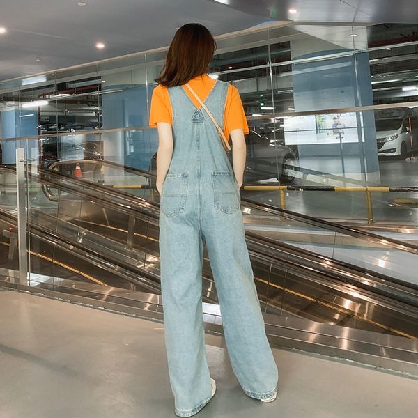 2011denim women overalls high waist 2021 spring summer casual straight jeans with pockets plus size jumpsuits and rompers for women, Black;white
2011denim women overalls high waist 2021 spring summer casual straight jeans with pockets plus size jumpsuits and rompers for women, Black;white
