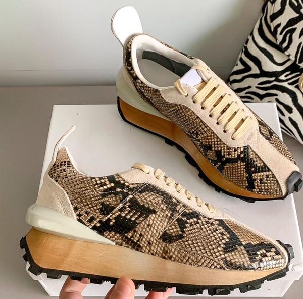 women's running paris curb bumpr lanviin snakeskin grain sneakers shoes bur house chaussures de designer sports loafers platform casual, Black
women's running paris curb bumpr lanviin snakeskin grain sneakers shoes bur house chaussures de designer sports loafers platform casual, Black