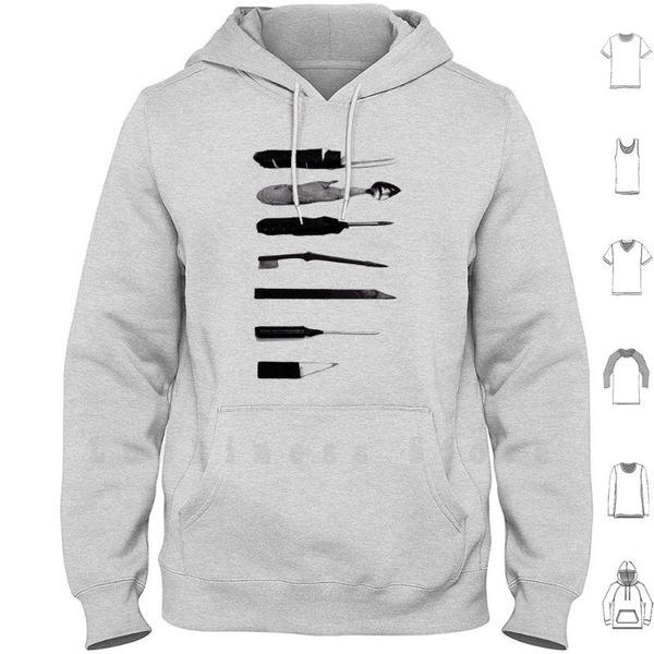 prison shanks hoodies long sleeve men's & sweatshirts, Black