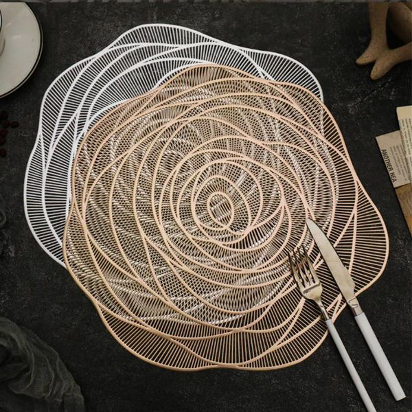 mats & pads hollow rose flower pvc placemat non-slip table mat dish bowl tableware insulation pad coffee coasters nordic al kitchen decor
mats & pads hollow rose flower pvc placemat non-slip table mat dish bowl tableware insulation pad coffee coasters nordic al kitchen decor