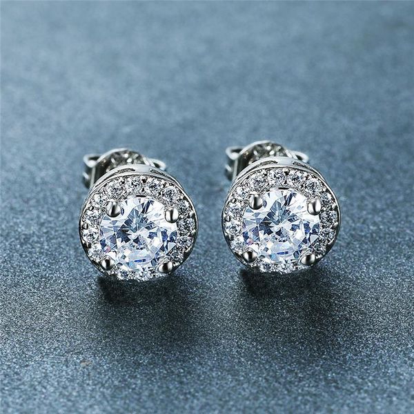 stud luxury female round zirconia stone earrings fashion dainty 925 silver for women cute minimalist wedding, Golden;silver
stud luxury female round zirconia stone earrings fashion dainty 925 silver for women cute minimalist wedding, Golden;silver