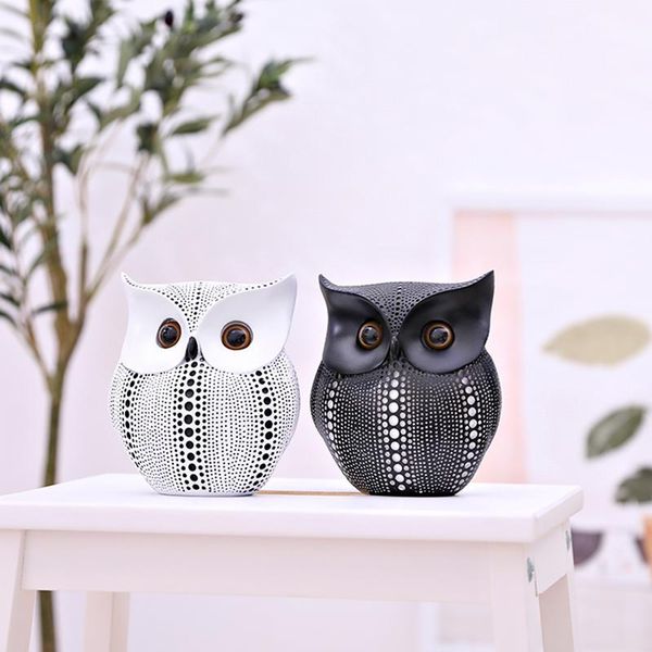 minimalist craft white black owls animal figurines resin miniatures home decoration living room ornaments crafts nordic style desk & table c
minimalist craft white black owls animal figurines resin miniatures home decoration living room ornaments crafts nordic style desk & table c