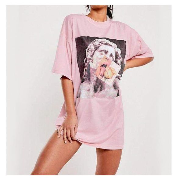 women's t-shirt woman tshirts vintage clothes loose head print short sleeves casual harajuku kawaii shirts mujer camisetas, White
women's t-shirt woman tshirts vintage clothes loose head print short sleeves casual harajuku kawaii shirts mujer camisetas, White