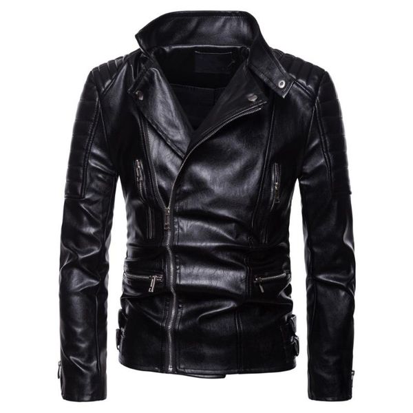 men's fur & faux mens leather jacket spring autumn casual motorcycle pu coat male clothes jaqueta de couro 5xl, Black
men's fur & faux mens leather jacket spring autumn casual motorcycle pu coat male clothes jaqueta de couro 5xl, Black