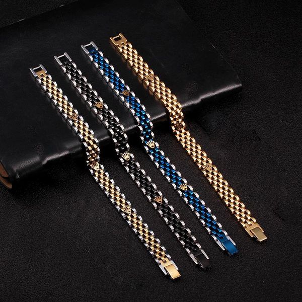 bangle stainless steel speedometer wedding party wristband bangles brand crown charm link men women bracelets jewelry, Black
bangle stainless steel speedometer wedding party wristband bangles brand crown charm link men women bracelets jewelry, Black