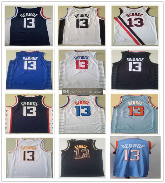 sewn men paul 13 george jerseys 2021 new city black white blue navy color basketball college shirts fast shipping, Black;red
sewn men paul 13 george jerseys 2021 new city black white blue navy color basketball college shirts fast shipping, Black;red