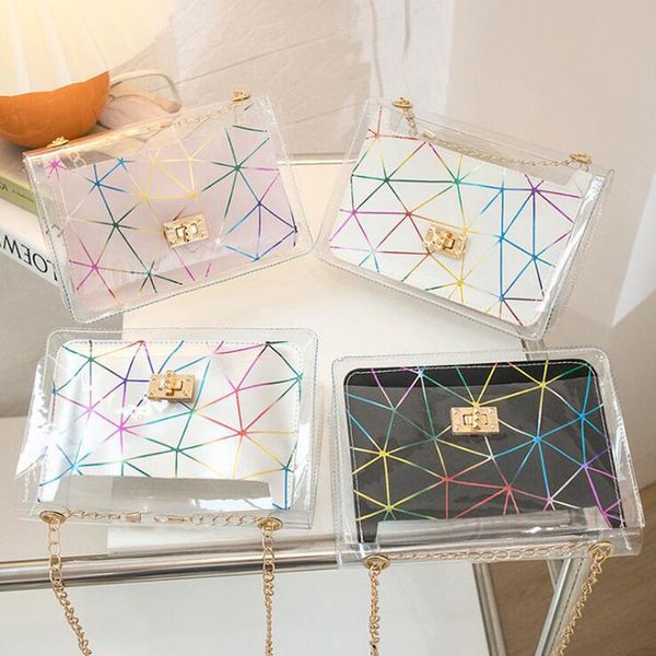 shoulder bags summer 2021 fashion women's bag geometry laser flap chain crossbody transparent small
shoulder bags summer 2021 fashion women's bag geometry laser flap chain crossbody transparent small