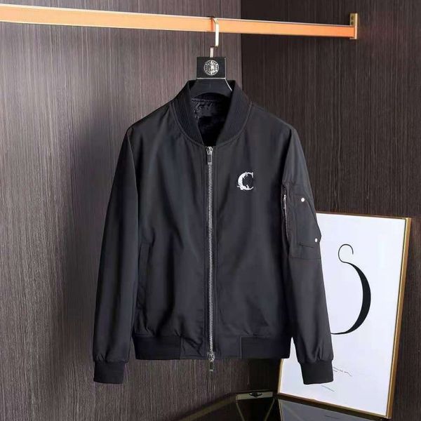 men's jacket fashion letter printing thin jackets spring and autumn casual breathable sports windbreaker, Black;brown
men's jacket fashion letter printing thin jackets spring and autumn casual breathable sports windbreaker, Black;brown