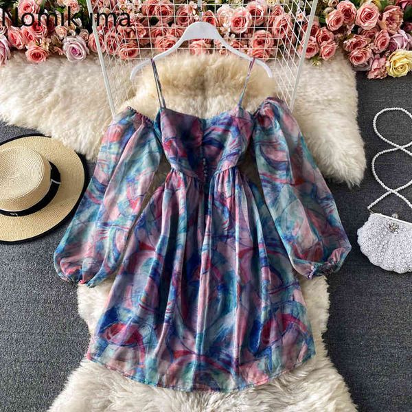 nomikuma printing strapless sling dress puff sleeve seaside holiday women dresses spring new high waist vestido 6f112 210427, Black;gray
nomikuma printing strapless sling dress puff sleeve seaside holiday women dresses spring new high waist vestido 6f112 210427, Black;gray