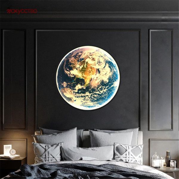 wall lamps postmodern design earth mural round led lamp children bedroom decorative sconce elegant home art hallway study night lights
wall lamps postmodern design earth mural round led lamp children bedroom decorative sconce elegant home art hallway study night lights