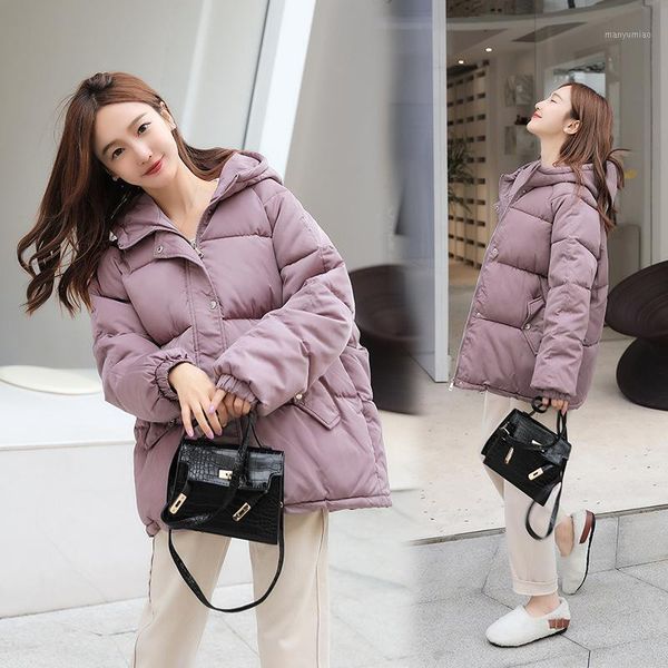 women's down & parkas hooded coat women clothing zip short winter jacket thick cotton padded coats female loose puffer ladies oversize, Black
women's down & parkas hooded coat women clothing zip short winter jacket thick cotton padded coats female loose puffer ladies oversize, Black