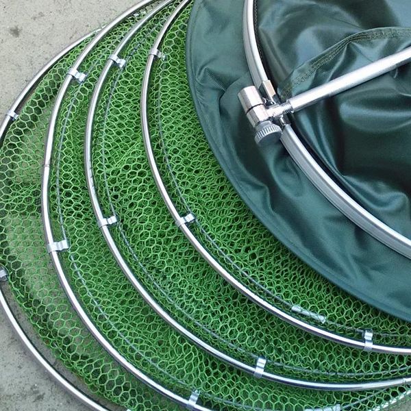 fishing accessories foldable stainless steel rings, 5-layer, fish care net, shrimp, trap, 50kg cargo b099
fishing accessories foldable stainless steel rings, 5-layer, fish care net, shrimp, trap, 50kg cargo b099