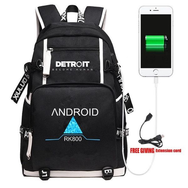 backpack game detroit become human school kids teens student bookbag lapshoulder travel bags
backpack game detroit become human school kids teens student bookbag lapshoulder travel bags