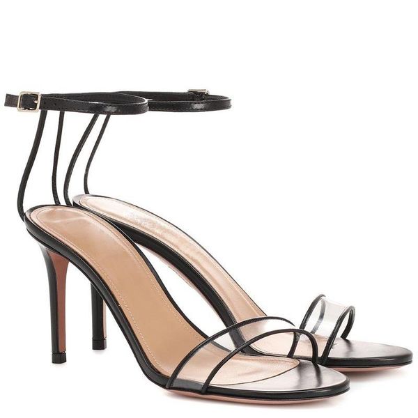 sandals women fashion thin heels transparent shoes woman buckle strap mixed colors modern open toe high heel sandal dress, Black
sandals women fashion thin heels transparent shoes woman buckle strap mixed colors modern open toe high heel sandal dress, Black