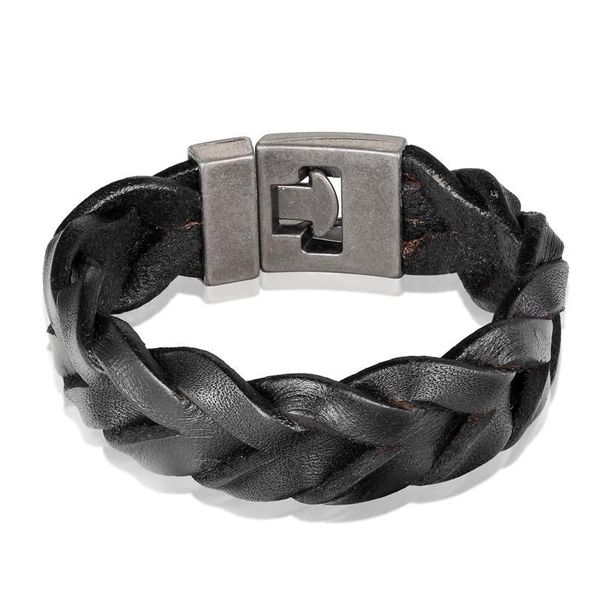 link, chain unique design fashion leather bracelet men black/brown/red color male jewelry accessories women gift pulseira masculina
link, chain unique design fashion leather bracelet men black/brown/red color male jewelry accessories women gift pulseira masculina