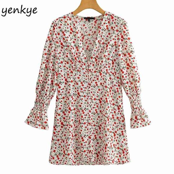 fashion women floral print v neck long sleeve dress female high waist a-line mini autumn dresses holiday short vestido jjwm356 210514, Black;gray
fashion women floral print v neck long sleeve dress female high waist a-line mini autumn dresses holiday short vestido jjwm356 210514, Black;gray