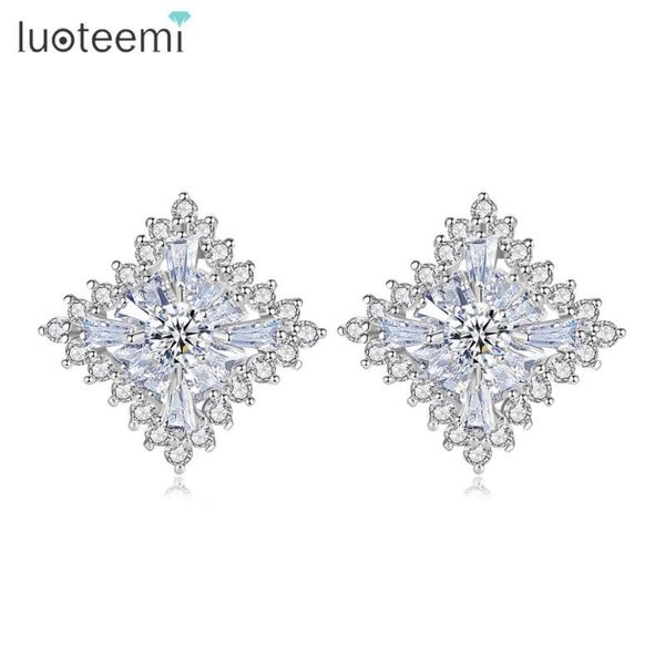 allakalo exquisite design square stud earrings for women bridal wedding cubic zircon fashion jewelry gift brincos, Golden;silver
allakalo exquisite design square stud earrings for women bridal wedding cubic zircon fashion jewelry gift brincos, Golden;silver