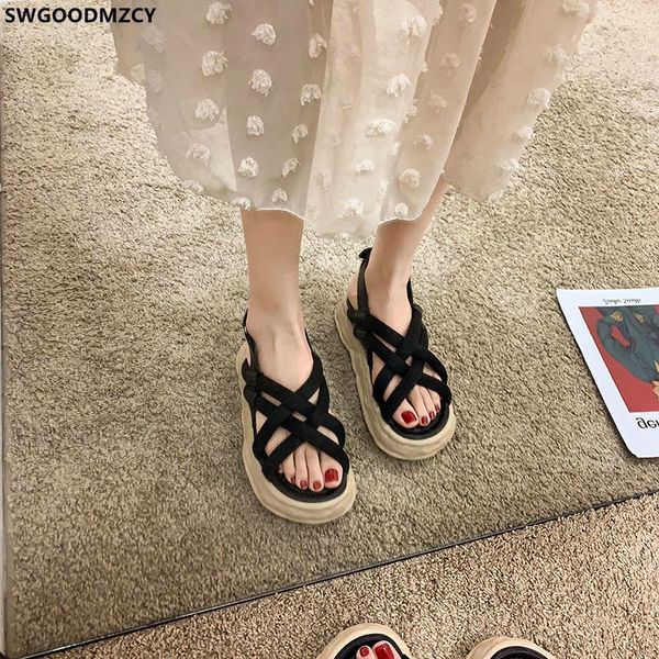 sandals platform shoes gladiator women ladies and slingback summer 2021 female woman, Black
sandals platform shoes gladiator women ladies and slingback summer 2021 female woman, Black