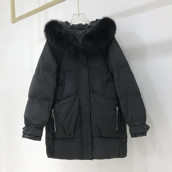 women's down & parkas fashion cotton coat the loose mid length slim bread suit 2021 winter thickened warm casual jacket, Black
women's down & parkas fashion cotton coat the loose mid length slim bread suit 2021 winter thickened warm casual jacket, Black