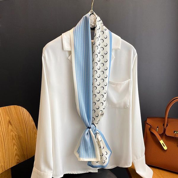 scarves 2021 moon silk scarf women luxury neckerchief summer headband female hair kerchief bag scarfs hairband neck for ladies, Blue;gray
scarves 2021 moon silk scarf women luxury neckerchief summer headband female hair kerchief bag scarfs hairband neck for ladies, Blue;gray