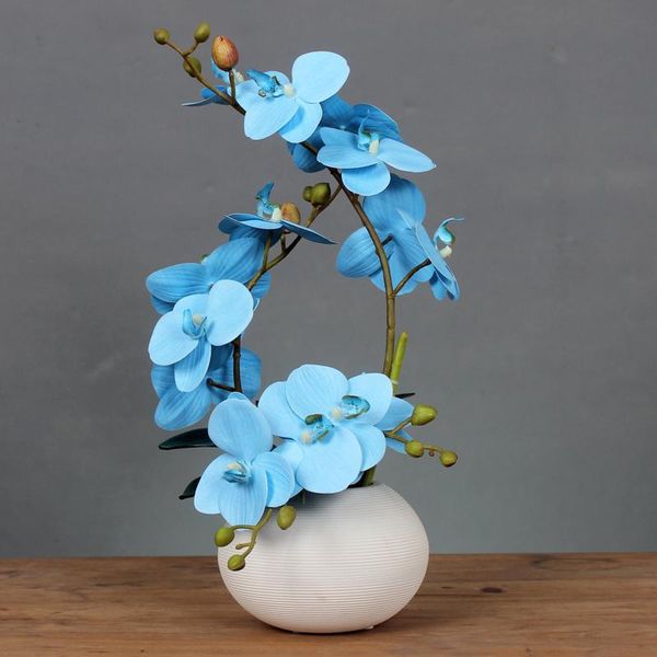 vases modern minimalist ceramic vase+butterfly orchid artificial flowers crafts phalaenopsis decoration coffee table floral ornament
vases modern minimalist ceramic vase+butterfly orchid artificial flowers crafts phalaenopsis decoration coffee table floral ornament