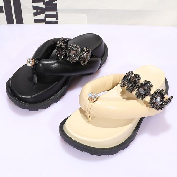 slippers summer women flower woman rhinestone beach slides ladies outside shoes girls platform flats female brand flip flops, Black
slippers summer women flower woman rhinestone beach slides ladies outside shoes girls platform flats female brand flip flops, Black