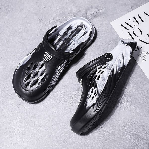 2022 new summer sandals for men slippers beach clogs wading shoes eva soft outdoor casual flat slides non slip fashion, Black
2022 new summer sandals for men slippers beach clogs wading shoes eva soft outdoor casual flat slides non slip fashion, Black