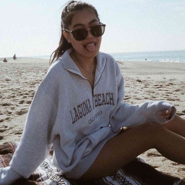 women's hoodies & sweatshirts vintage letter embroidery sweatshirt women autumn winter casual stand collar female streetwear vvh1, Black
women's hoodies & sweatshirts vintage letter embroidery sweatshirt women autumn winter casual stand collar female streetwear vvh1, Black