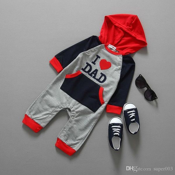 rompers retail spring and autumn style baby long sleeve hooded letter i love dad mom crawling clothes sj28, Blue
rompers retail spring and autumn style baby long sleeve hooded letter i love dad mom crawling clothes sj28, Blue