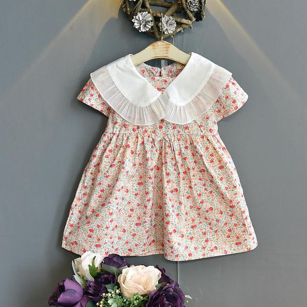 girl's dresses fashion korean kids for girls lace collar short sleeve princess dress flower costume party birthday girl clothes, Red;yellow
girl's dresses fashion korean kids for girls lace collar short sleeve princess dress flower costume party birthday girl clothes, Red;yellow