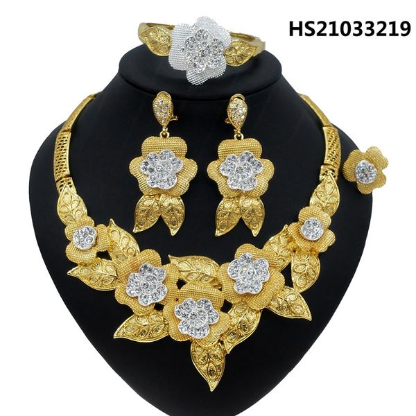 yulaili trendy luxury 4pcs necklace drop earrings bangle ring nigeria wedding jewelry sets for women dubai bridal jewelery set, Black
yulaili trendy luxury 4pcs necklace drop earrings bangle ring nigeria wedding jewelry sets for women dubai bridal jewelery set, Black